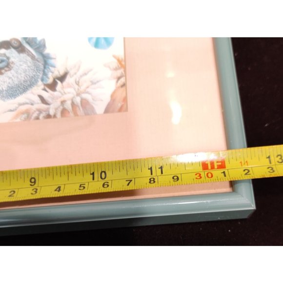 Jeanne Nash Ocean Tropical Fishes Nautical Theme Art Print Custom Framed Signed - Picture 16 of 16